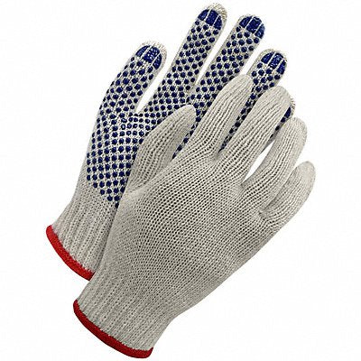 BDG 8092035S Poly/Cotton Natural w/ Blue Palm Grip