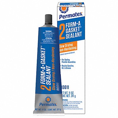 PERMATEX 80011 Gasket Sealant 11 oz Black