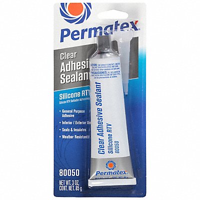 PERMATEX 80050 Gasket Sealant 3 oz Clear
