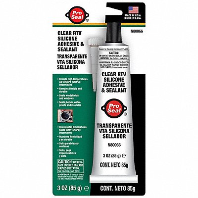 PRO SEAL 80066 Gasket Sealant 3 oz Clear