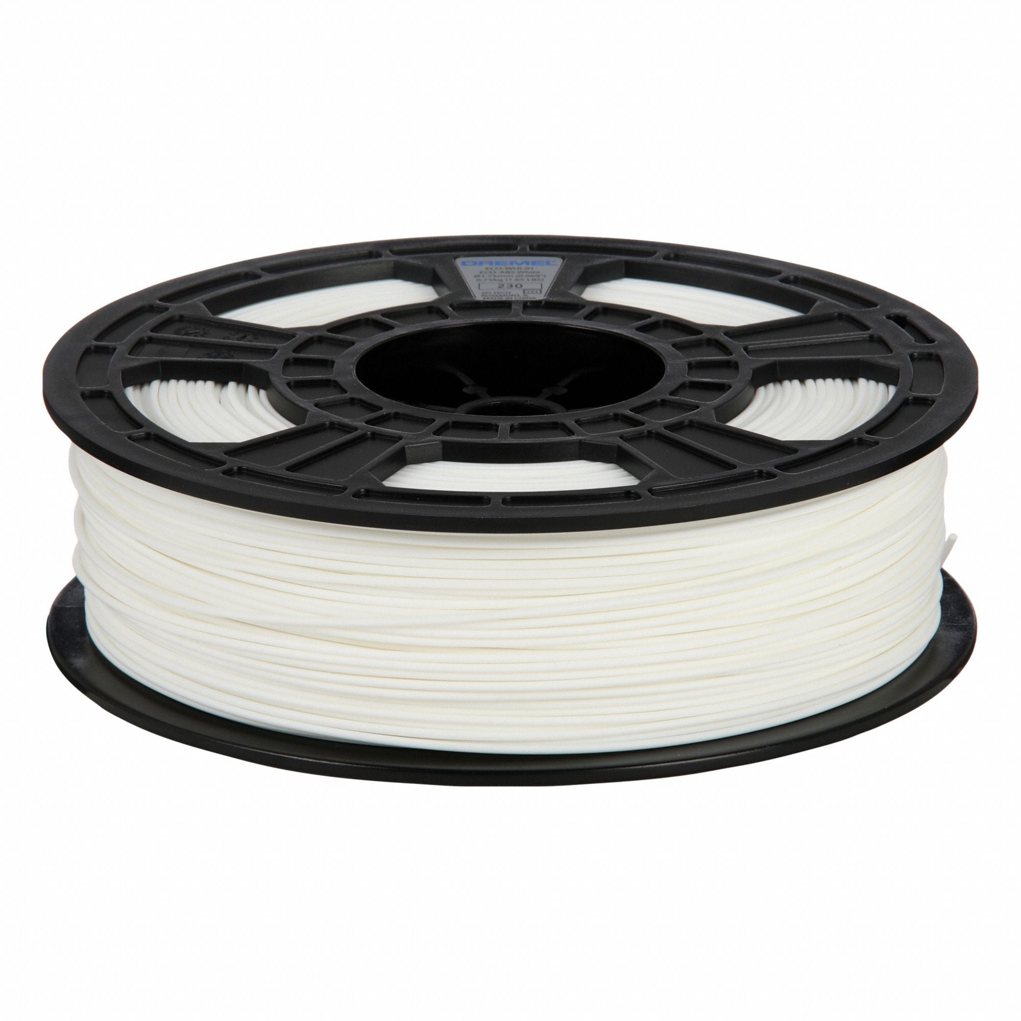 DREMEL ECOWHI01 Printer ECO-ABS Filament 3D 0.75kg W Wht