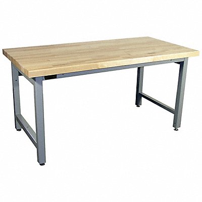PRO-LINE HD6030MHDLEA31 Workstation Solid Maple Lt Grey