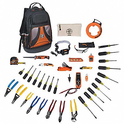 KLEIN TOOLS 80141 General Hand Tool Kit No of Pcs. 41