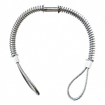 GRAINGER 802G66 Safety Cable Hose to Hose Steel 3/16