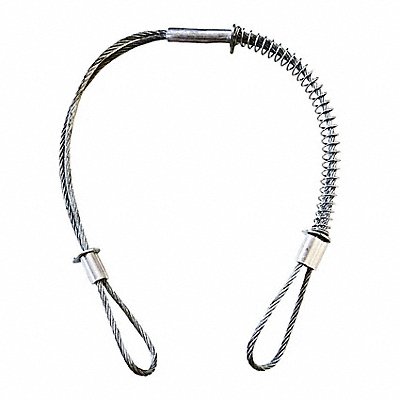 GRAINGER 802G67 Safety Cable Hose to Tool Steel 3/16