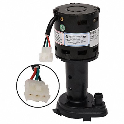HARTELL HRIM26115 Ice Machine Pump Screened Intake 1/4 hp