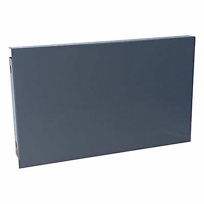 GRAINGER 804UM7 Locker Base Front Footplate 10 W Grey