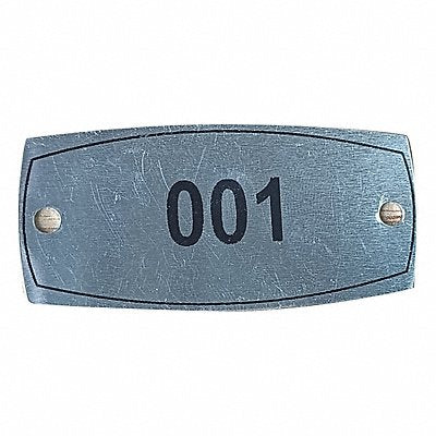 GRAINGER 804UM9 Number Plate Numbers 1-10