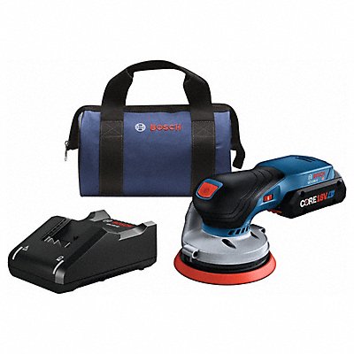 BOSCH GEX18V5B15 Random Orbit Sander Kit 5 18V Palm