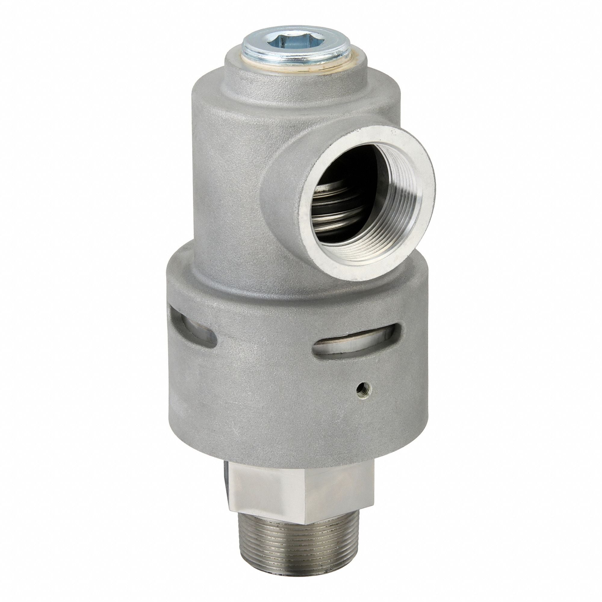 DUFF-NORTON 192003042 Rotary Union 4 Dia NPT Aluminum