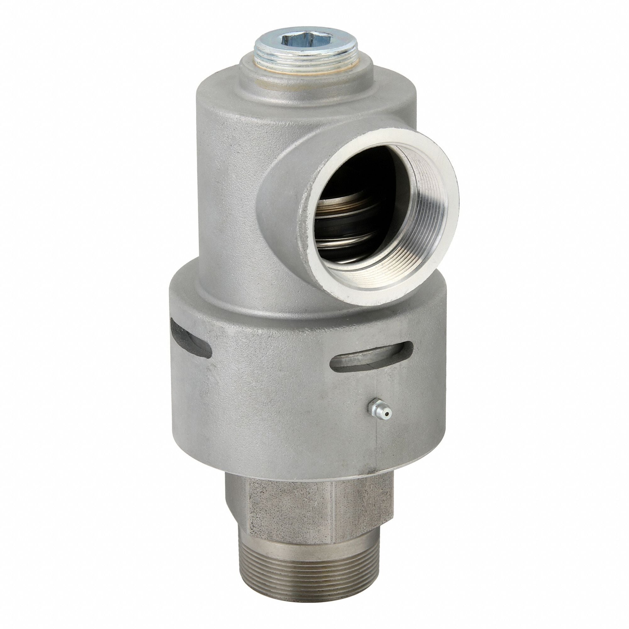 DUFF-NORTON 192003045 Rotary Union 4.5 Dia NPT Aluminum
