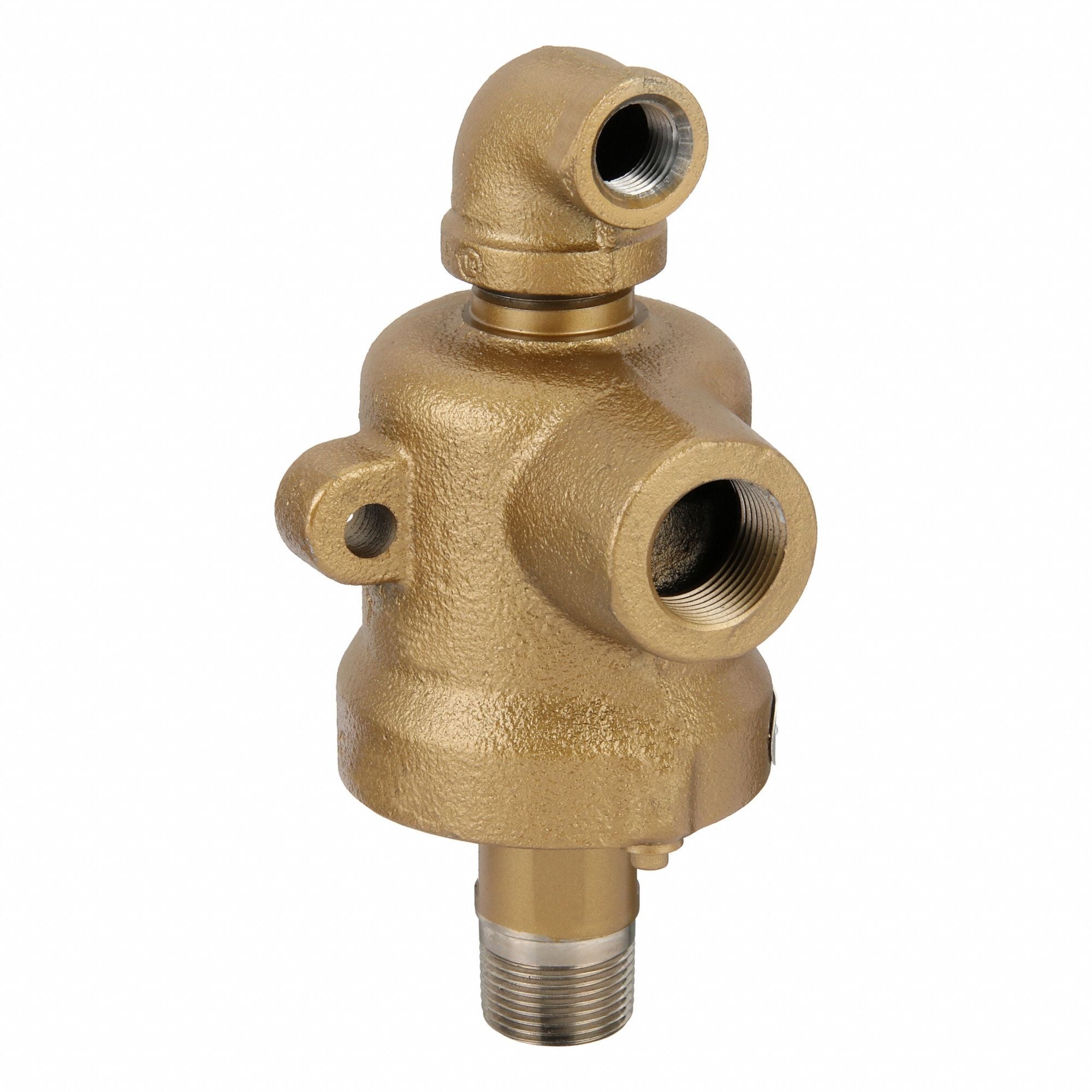 DUFF-NORTON 730859C Rotary Union 4 Dia NPT Cast Iron