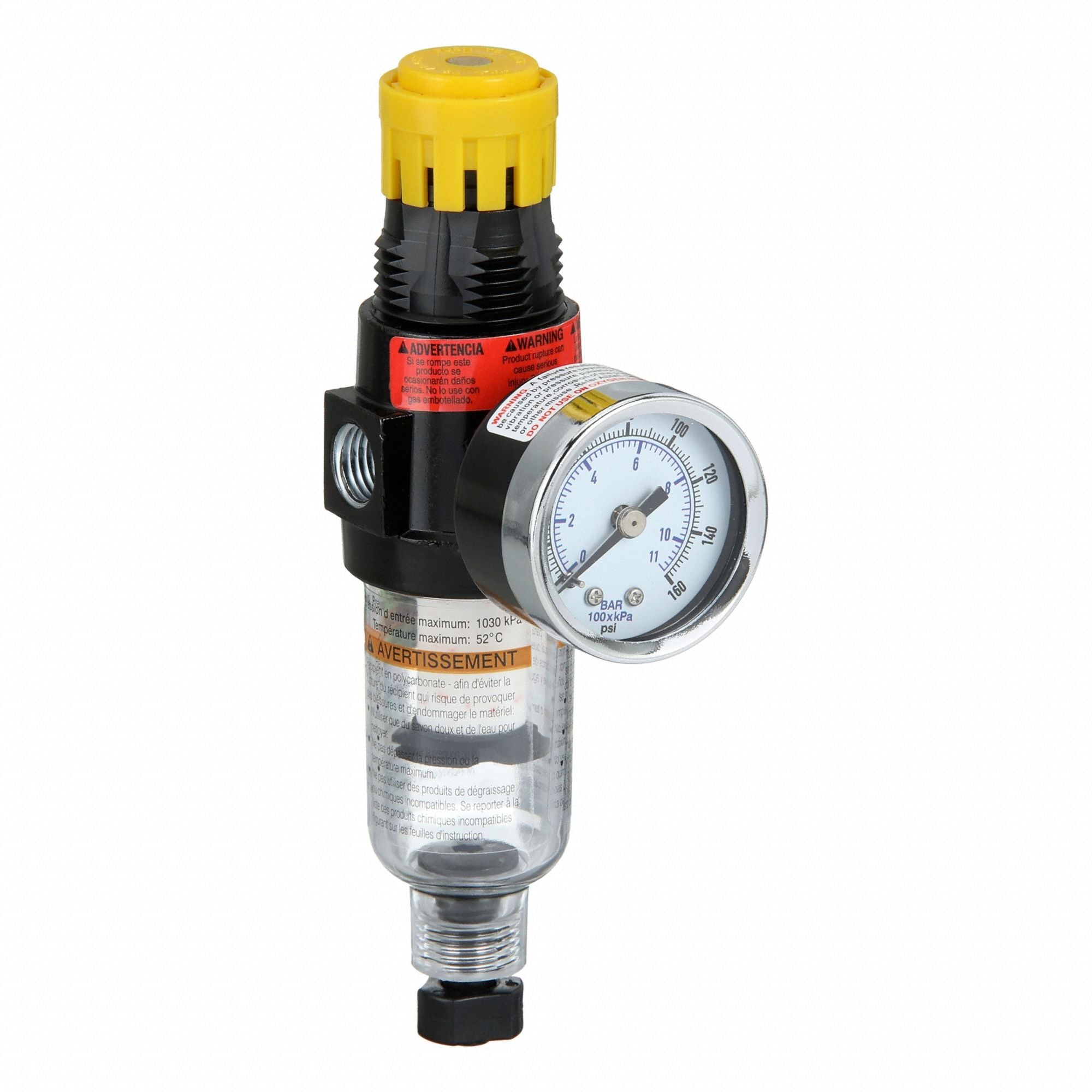 PARKER 14E11B18FC Filter Regulator Air Inlet 1/4 18 scfm