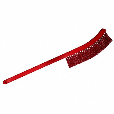 TOUGH GUY 807N34 Wand Brush Ergonomic Poly 24 Red