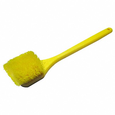 TOUGH GUY 807N39 Scrub Brush Straight Poly 20 Yellow