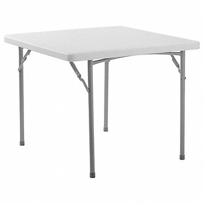 NATIONAL PUBLIC SEATING BT3636 Plastic Folding Table 36x36