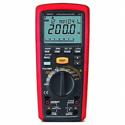 TRIPLETT MG500 Megohmmeter CAT IV 600V 200 gigohm