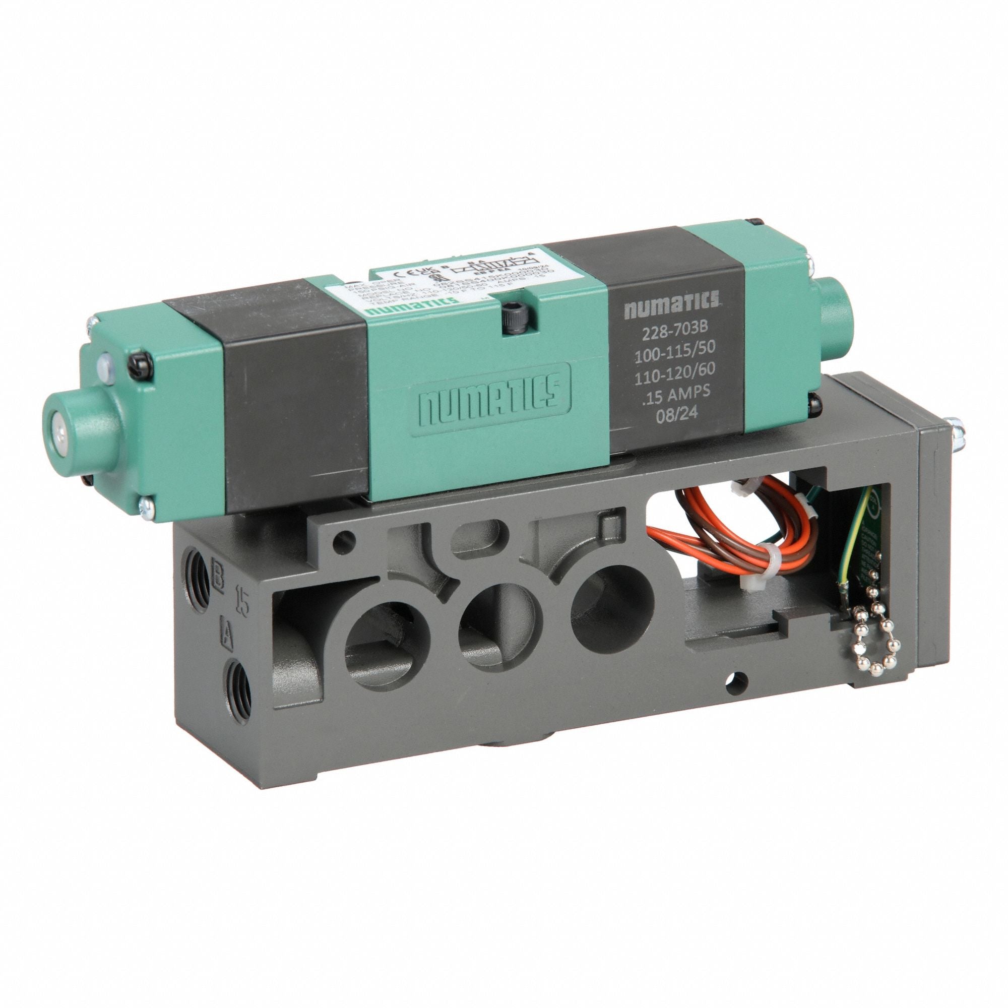 NUMATICS 082SS415K000030 Solenoid Air Control Valve Four-Way 150 psi