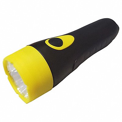 GRAINGER 809JG3 Handheld Light LED Yellow Battery AAA