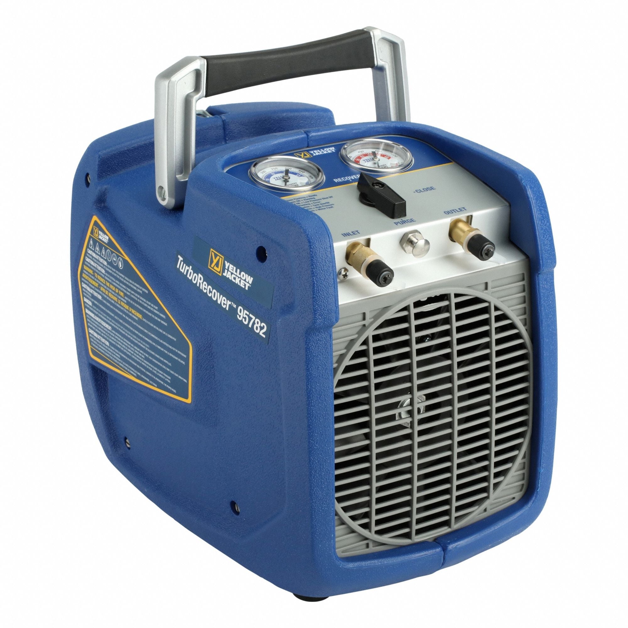 YELLOW JACKET 95782 Turborecover Recovery Machine w/ TOS