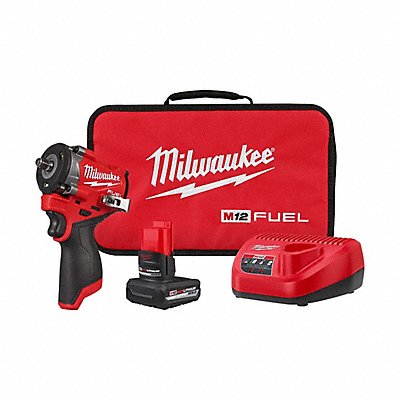 MILWAUKEE 256221 M12 FUEL STUBBY 3/8 in Impact Wr