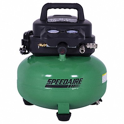 SPEEDAIRE 810RA8 Portable Air Compressor Oil Free 120V AC