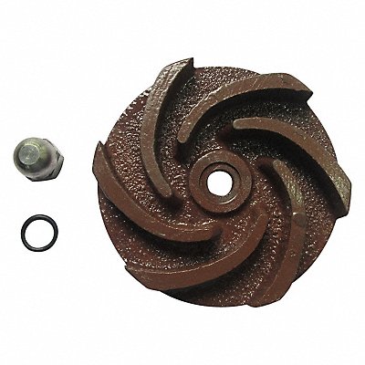 DAYTON 811D52 Impeller 3 5/8 Dia Grey Cast Iron
