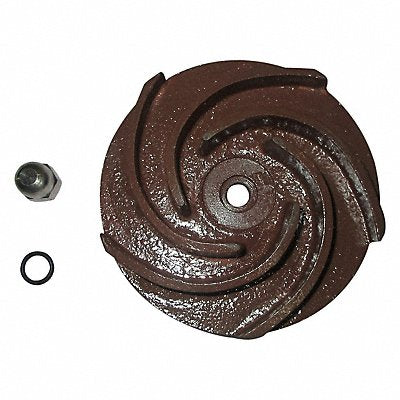 DAYTON 811D56 Impeller 4 5/8 Dia Grey Cast Iron