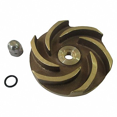 DAYTON 811D59 Impeller 3 1/2 Dia Semi-Open Bronze
