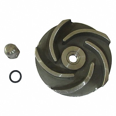 DAYTON 811D72 Impeller 3 3/8 Dia Semi-Open 316 SS