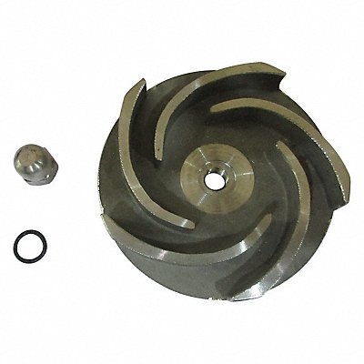 DAYTON 811D75 Impeller 3 7/8 Dia Semi-Open 316 SS