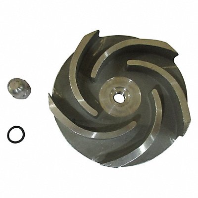 DAYTON 811D95 Impeller 4 1/4 Dia Semi-Open 316 SS