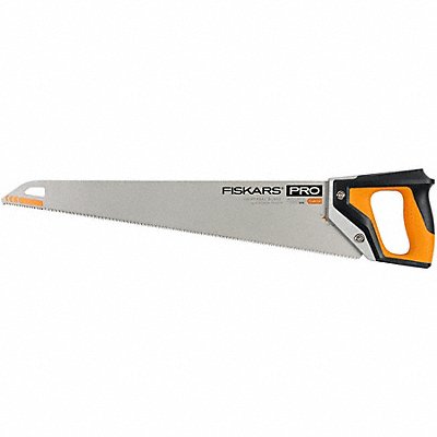 FISKARS 7307201001 Hand Saw 22 in Blade L PVC/Wood