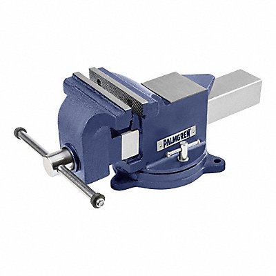 PALMGREN 9629684 Bench Vise 4 x4 Knurled