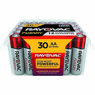 RAYOVAC 81530PPFUS Standard Battery AA Alkaline PK30
