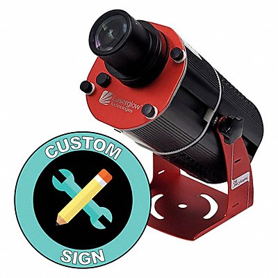 LASERGLOW TECHNOLOGIES HSV8FCUSX Fixed Image Projector 80 W 18 in Height