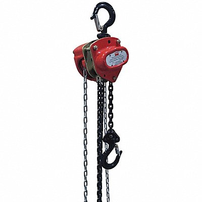 DAYTON 817PD2 Manual Chain Hoist 500 lb Lift 20 ft.