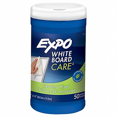 EXPO 81850A Dry Erase Board Cleaning Wipes 6x9 PK50