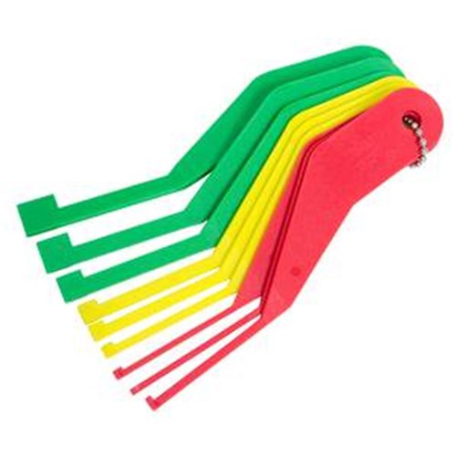 Lisle 81850 Combination Brake Lining Thickness Gauge Set