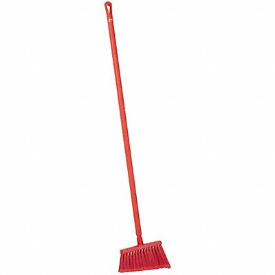 VIKAN 2916429604 Angle Broom 51.2 in Red Bristle