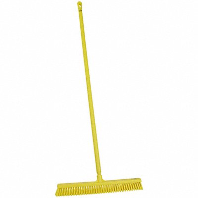 VIKAN 3194629626 Push Broom 59.1 in Yellow Bristle