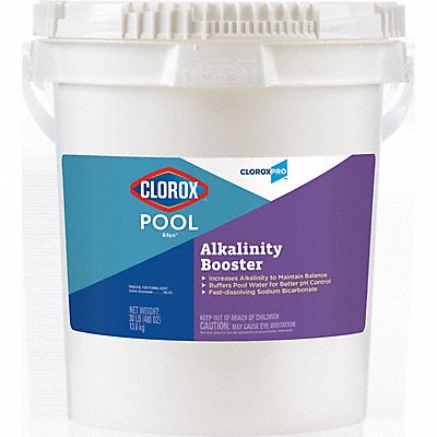 CLOROXPRO 90030CLP Alkalinity Booster 30 lb Bucket Alkaline