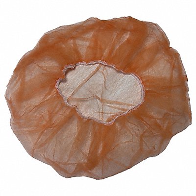 CONDOR 819T01 Bouffant Cap Polypropylene Orange PK100