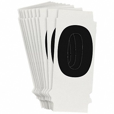 BRADY 8200P0 Numbers and Letters Labels PK 10
