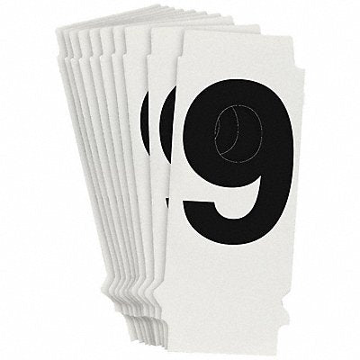 BRADY 8200P9 Numbers and Letters Labels PK 10