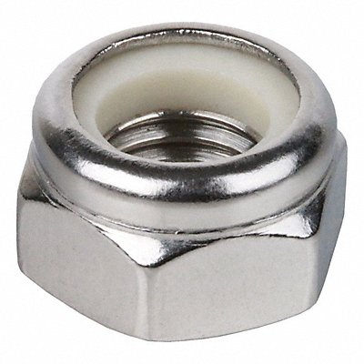 GRAINGER NLF500240Z010P Lock Nut Steel Hex 36 mm W PK10