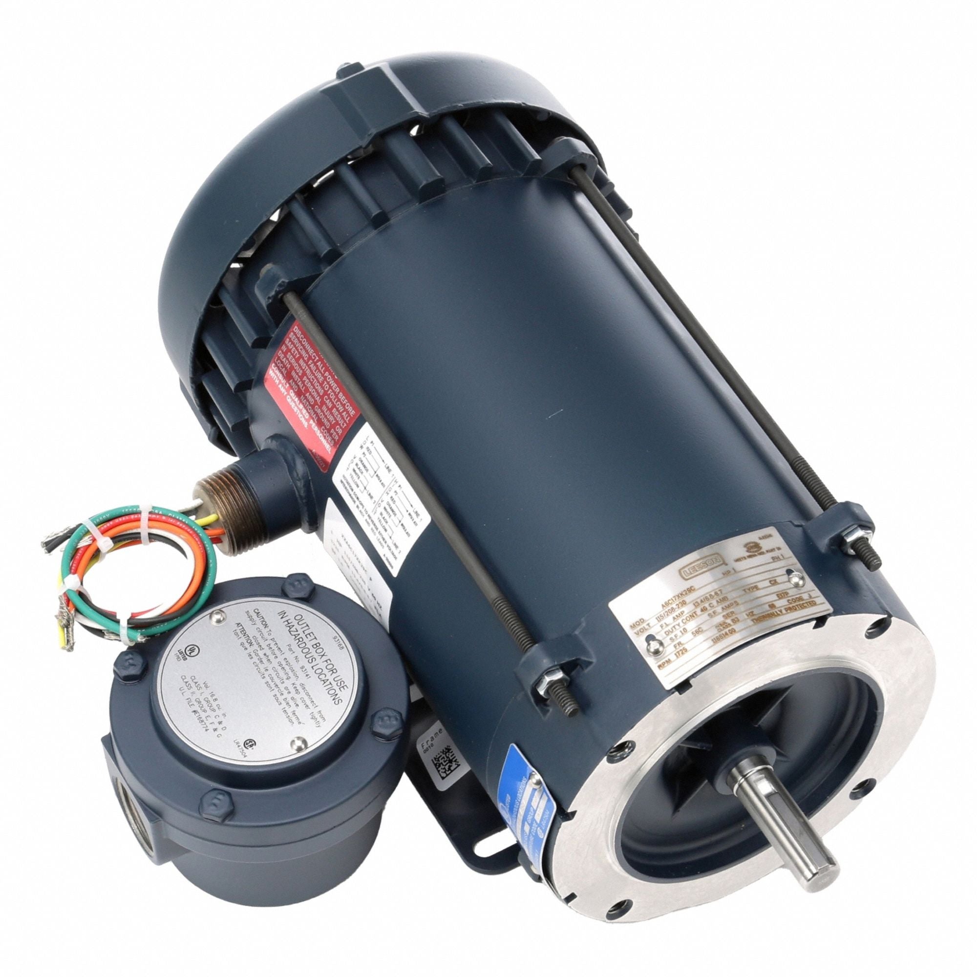 LESSON 11661400 Hazardous Location Motor 1701/1800 RPM