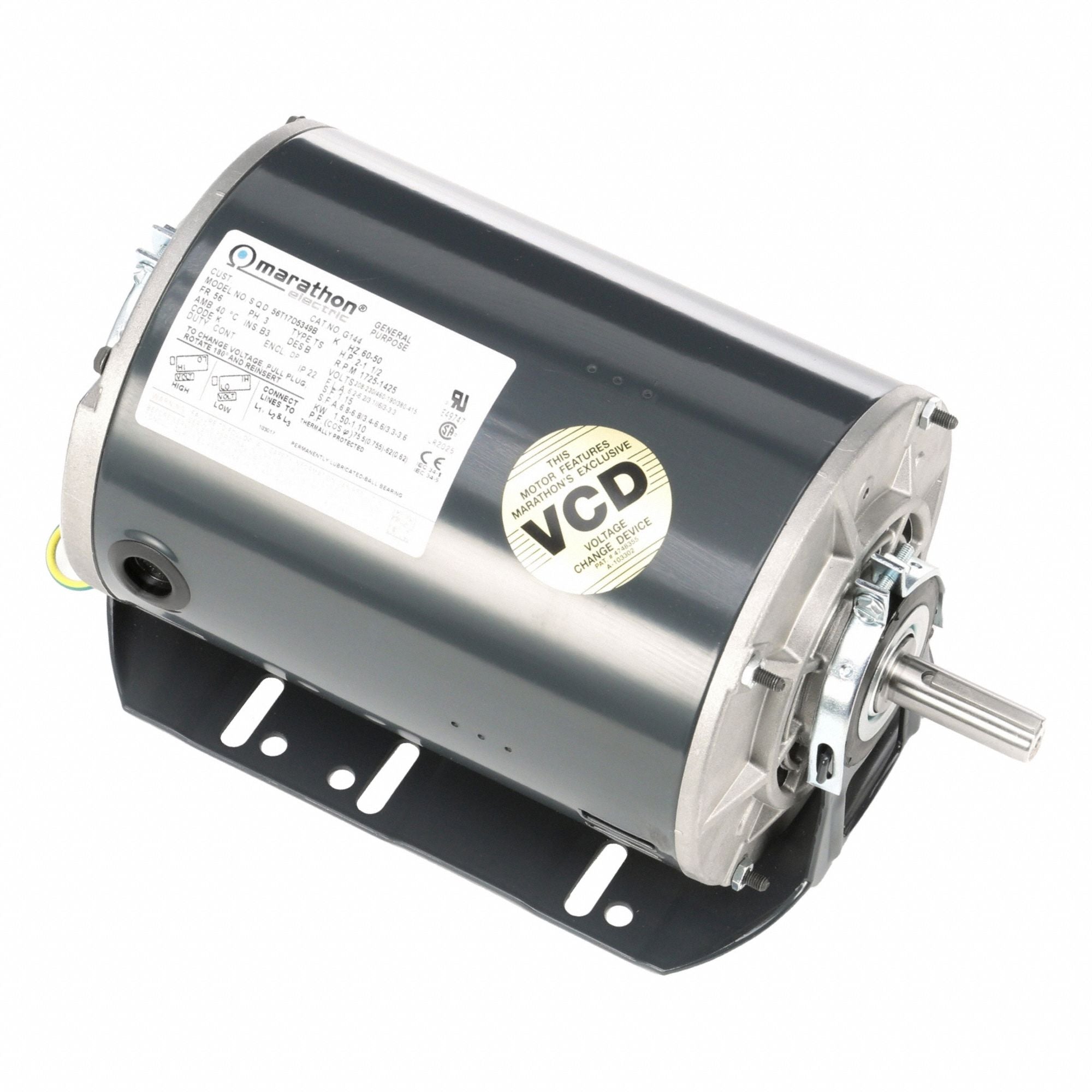 MARATHON MOTORS 056T17D5349 Direct Drive Blower Motor 60/50 Hz