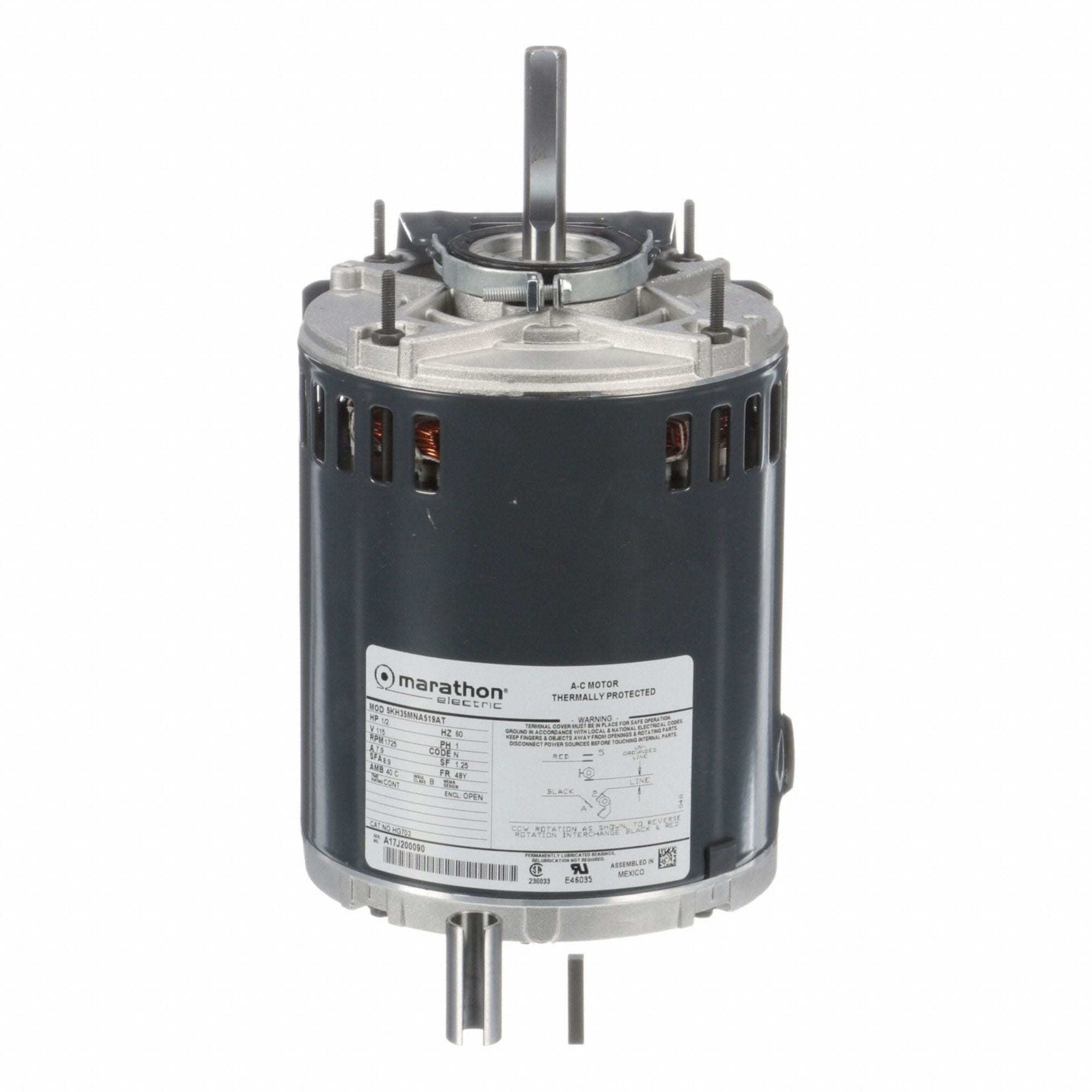 MARATHON MOTORS 5KH35MNA519T Direct Drive Blower Motor 115V