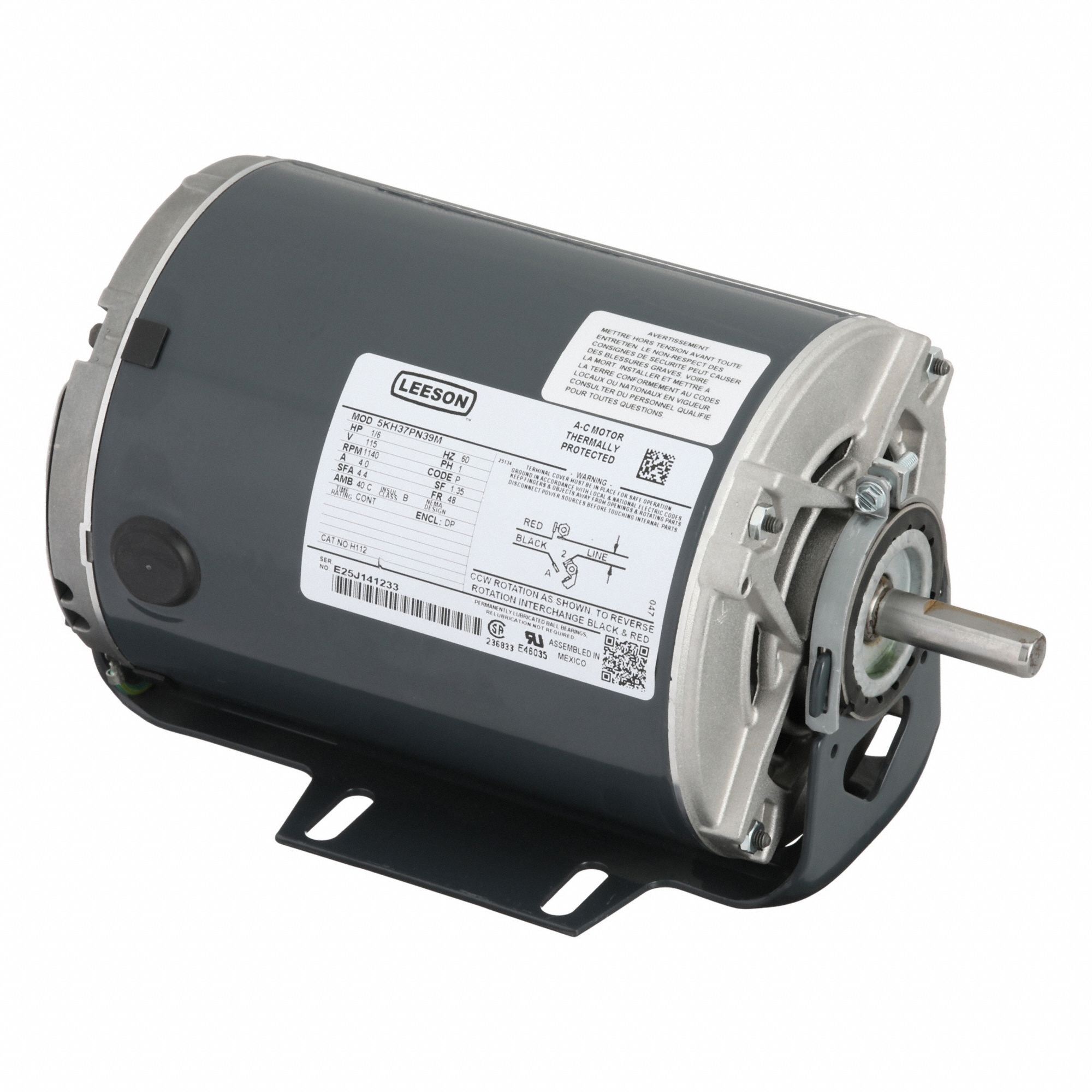 MARATHON MOTORS 5KH37PN39 Direct Drive Blower Motor 115V
